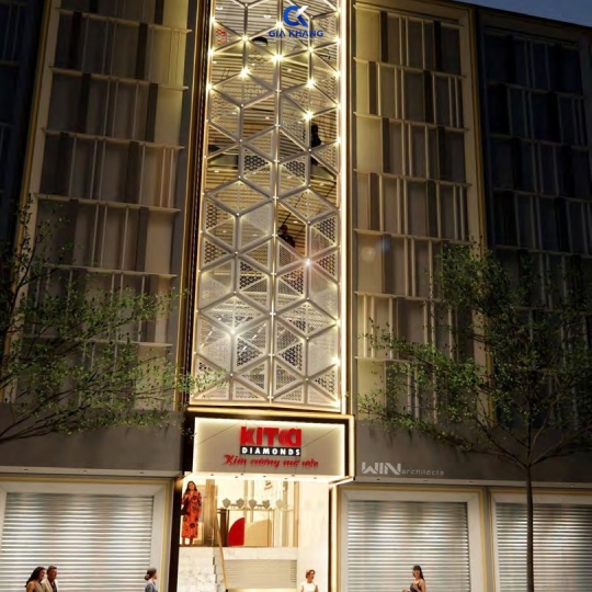 Dự Án:  Showroom Kim Cương | Quân 1