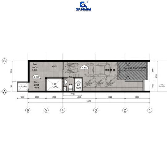 Dự Án:  Showroom Kim Cương | Quân 1