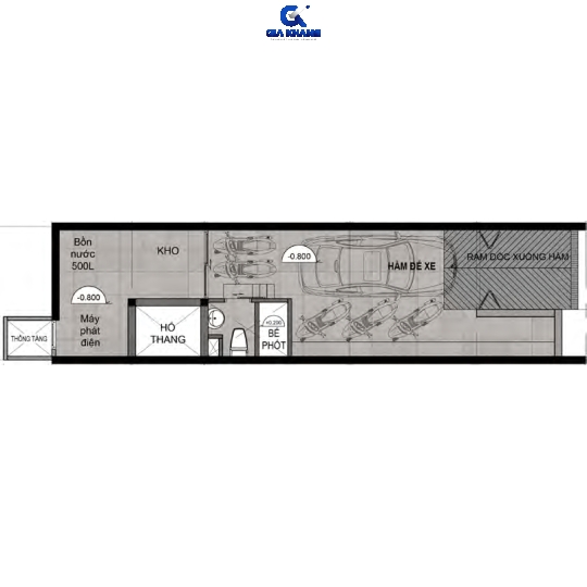 Dự Án:  Showroom Kim Cương | Quân 1