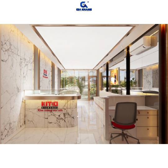 Dự Án:  Showroom Kim Cương | Quân 1