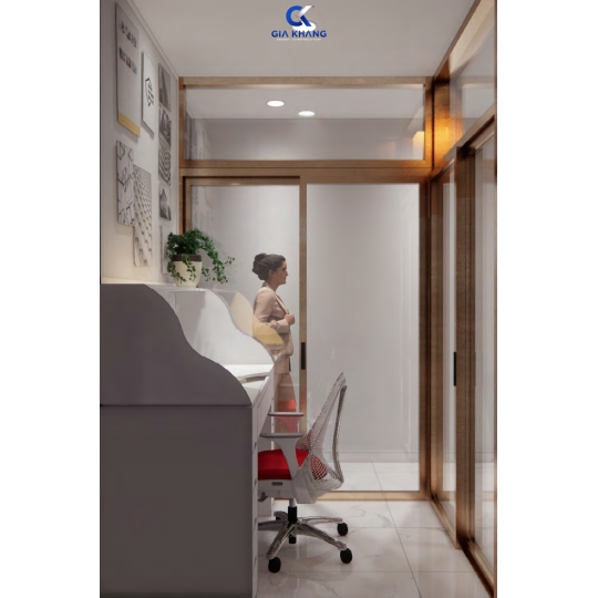 Dự Án:  Showroom Kim Cương | Quân 1
