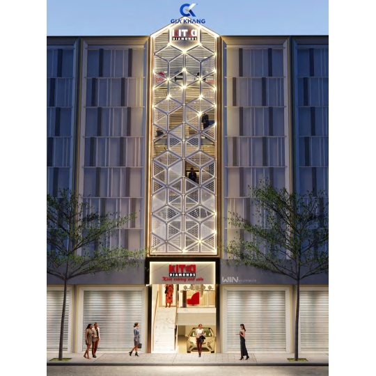 Dự Án:  Showroom Kim Cương | Quân 1