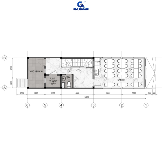 Dự Án:  Showroom Kim Cương | Quân 1
