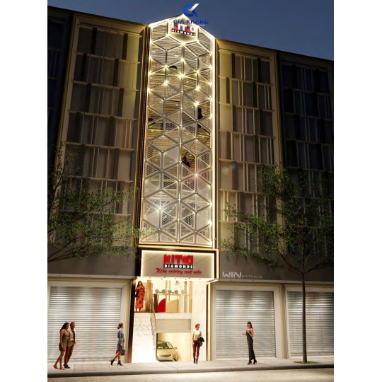 Dự Án:  Showroom Kim Cương | Quân 1