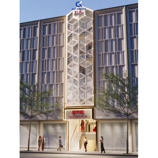 Dự Án:  Showroom Kim Cương | Quân 1