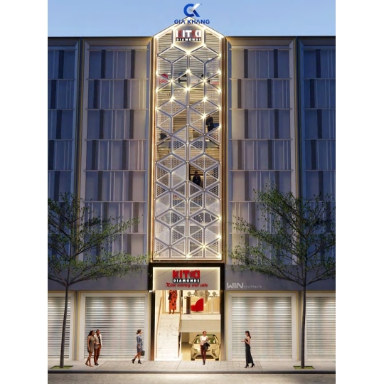 Dự Án:  Showroom Kim Cương | Quân 1