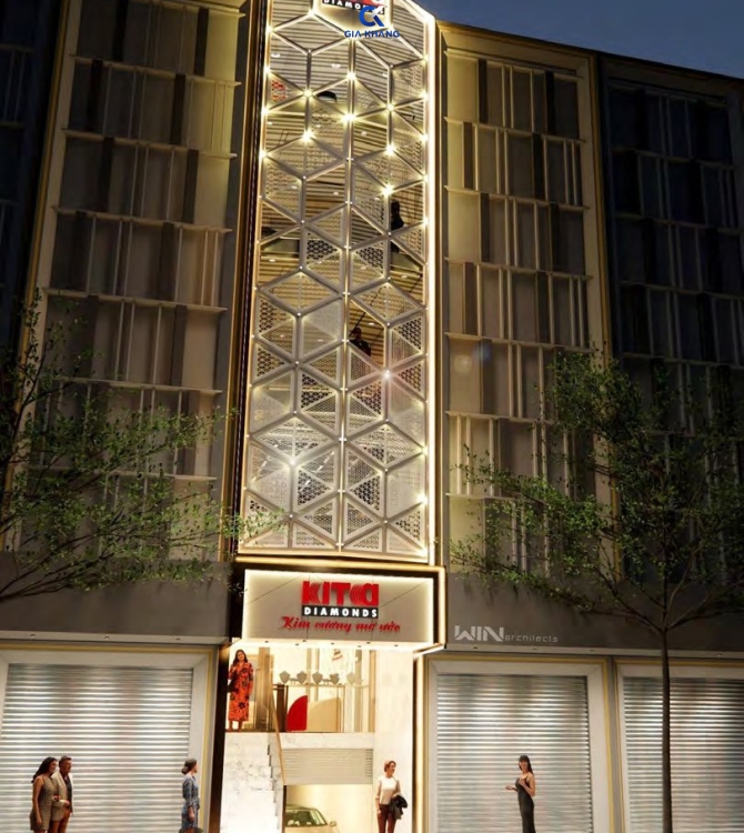 Dự Án:  Showroom Kim Cương | Quân 1